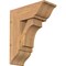 Ekena Millwork Westlake Traditional Smooth Bracket w/ Offset Brace, Western Red Cedar, 7 1/2"W x 18"D x 22"H BKT0806X18X22WTL01SWR - alternate 1